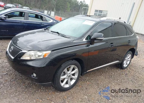 2012 Lexus Rx 350 z USA, uszkodzony, nr VIN JTJZK1BA2C2413458